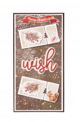 Studio Light - Cutting Dies - Christmas Essentials Nr. 867 - Ticket Christmas