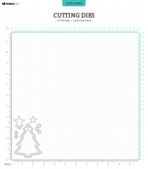 Studio Light - Cutting Dies - Christmas Essentials Nr. 868 - Tree Label