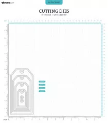 Studio Light - Cutting Dies - Essentials Nr. 900 - Classic Tag