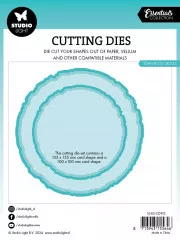 Studio Light - Cutting Dies - Essentials Nr. 913 - Torn Edge Circles