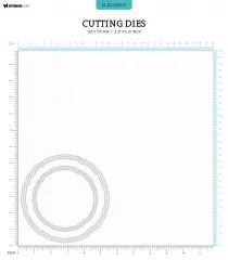 Studio Light - Cutting Dies - Essentials Nr. 913 - Torn Edge Circles