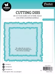 Studio Light - Cutting Dies - Essentials Nr. 914 - Torn Edge Squares