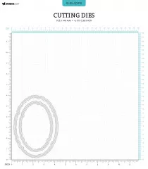 Studio Light - Cutting Dies - Essentials Nr. 915 - Torn Edge Ovals