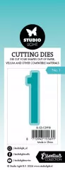 Studio Light - Cutting Dies - Essentials Nr. 918 - Number 1