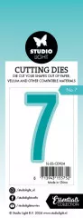 Studio Light - Cutting Dies - Essentials Nr. 924 - Number 7