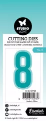 Studio Light - Cutting Dies - Essentials Nr. 925 - Number 8