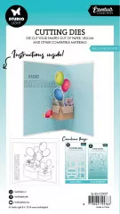 Studio Light - Cutting Dies - Essentials Nr. 927 - Balloon Box Pop-Up