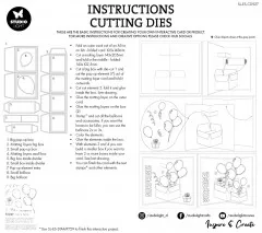 Studio Light - Cutting Dies - Essentials Nr. 927 - Balloon Box Pop-Up