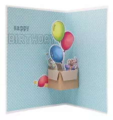 Studio Light - Cutting Dies - Essentials Nr. 927 - Balloon Box Pop-Up