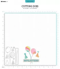 Studio Light - Cutting Dies - Essentials Nr. 933 - B-Day Balloons