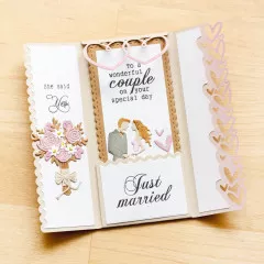 Studio Light - Cutting Dies - Essentials Nr. 955 - Wedding Couple