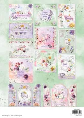 Studio Light A4 Card Making Pad - Blooming Flowers