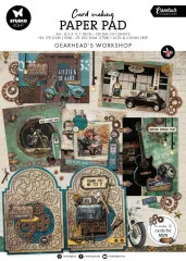 Studio Light A4 Card Making Pad - Gearhead Workshop