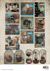 Studio Light A4 Card Making Pad - Gearhead Workshop