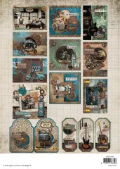 Studio Light A4 Card Making Pad - Gearhead Workshop