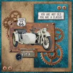 Studio Light A4 Card Making Pad - Gearhead Workshop