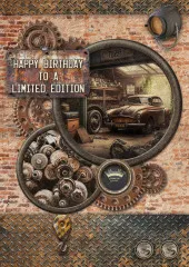 Studio Light A4 Card Making Pad - Gearhead Workshop