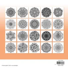 Studio Light 8x8 Paper Pad - Mandala - Coloring Pages