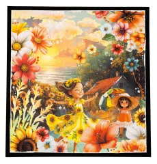 Studio Light - 8x8 Collage Paper Pad - Summer Beauty