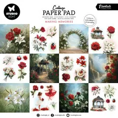 Studio Light - 8x8 Collage Paper Pad - Making Memories Studio Light - 8x8 Collage Paper Pad - Making Memories