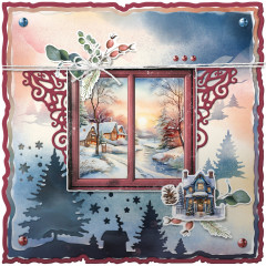 Studio Light Die-Cut Paper Pad - Christmas Essentials  Nr. 202 - Dreamy Christmas