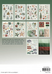 Studio Light - Die-Cut Paper Pad - Christmas Essentials Nr. 204 - Festive Forest