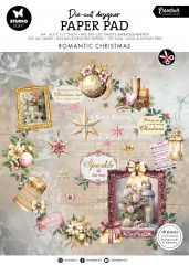 Studio Light - Die-Cut Paper Pad - Christmas Essentials Nr. 216 - Romantic Christmas