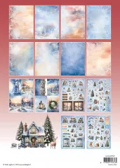 Studio Light - Die-Cut Paper Pad - Christmas Essentials Nr. 217 - Dreamy Christmas A4