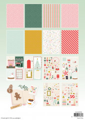 Studio Light - Die-Cut Paper Pad - Christmas Essentials Nr. 218 - Sweet Christmas A4