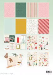 Studio Light - Die-Cut Paper Pad - Christmas Essentials Nr. 218 - Sweet Christmas A4