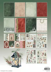 Studio Light - Die-Cut Paper Pad - Christmas Essentials Nr. 219 - Festive Forest A4