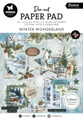 Studio Light - Christmas Die-Cut Paper Pad - Winter Wonderland Studio Light - Christmas Die-Cut Paper Pad - Winter Wonderland
