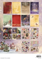 Studio Light - Christmas Die-Cut Paper Pad A4 - Fairy Christmas