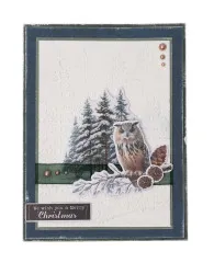 Studio Light - Christmas Die-Cut Paper Pad A4 - Winter Wonderland