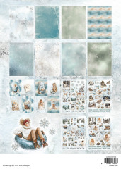 Studio Light - Die-Cut Paper Pad - Snowy Winter Days