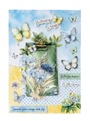 Studio Light - A4 Die-Cut Designer Paper Pad - Spring Wings