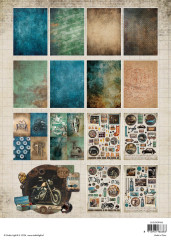 Studio Light - A4 Die-Cut Designer Paper Pad - Gearhead Workshop