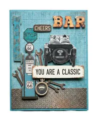 Studio Light - A4 Die-Cut Designer Paper Pad - Gearhead Workshop