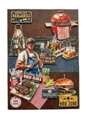 Studio Light - A4 Die-Cut Designer Paper Pad - BBQ Party