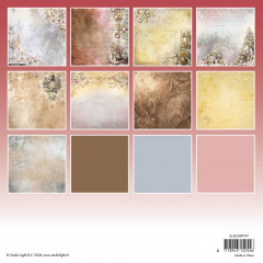 Studio Light 8x8 Paper Pad - Christmas Essentials Nr. 197 - Romantic Christmas