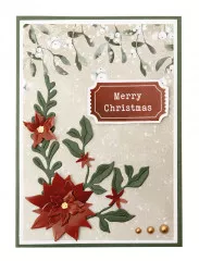 Studio Light 8x8 Paper Pad - Christmas Essentials Nr. 200 - Festive Forest