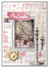 Studio Light Embossing Folder - Christmas Essentials Nr. 22 - Joyful Collage