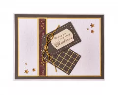 Studio Light Embossing Folder - Christmas Essentials Nr. 22 - Joyful Collage