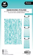 Studio Light Embossing Folder - Essentials Nr. 29 - Wood Structure