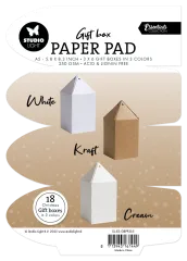 Studio Light - Christmas Gift Box Paper Pad - Gift Box