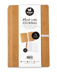Studio Light - Mixed Media Journal A5 - Lay Flat Binding