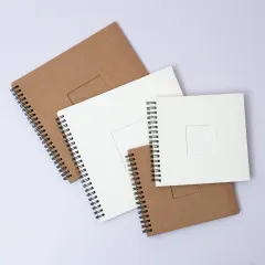 Studio Light - Spiral Bound Passe-Partout Journal - Beige