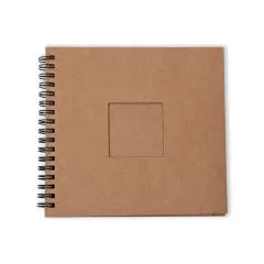 Studio Light - Spiral Bound Passe-Partout Journal - Kraft