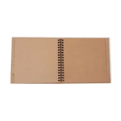 Studio Light - Spiral Bound Passe-Partout Journal - Kraft