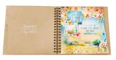 Studio Light - Spiral Bound Passe-Partout Journal - Kraft